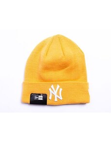 Kulich New Era MLB League Essential Cuff Beanie New York Yankees Yellow / White