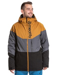 MeatFly pánská zimní bunda Hoax Premium Jacket 2022 Wood/Dark Grey/Black