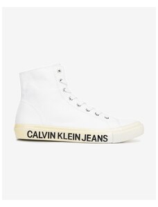 Bílé, kotníkové pánské boty Calvin Klein | 20 kousků - GLAMI.cz
