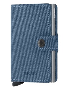 Kožené pouzdro na karty SECRID Miniwallet Twist Jeans Blue džínová modrá