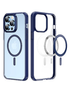 Ochranný kryt pro iPhone 14 Pro MAX - DuxDucis, Clin2 Blue with MagSafe