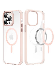 Ochranný kryt pro iPhone 14 Pro MAX - DuxDucis, Clin2 Pink with MagSafe