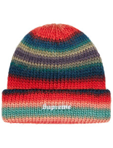 Supreme Ombré Stripe Beanie Navy