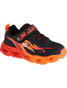 ČERNO-ORANŽOVÉ CHLAPECKÉ TENISKY SKECHERS THERMO FLASH - HEAT-FLUX Černá