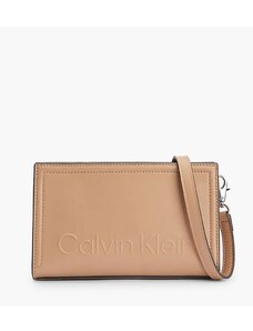 Béžová dámská crossbody kabelka Calvin Klein - Dámské