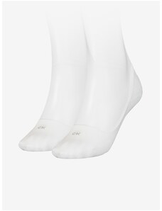 Sada dvou párů bílých dámských ponožek Calvin Klein Underwear - Dámské