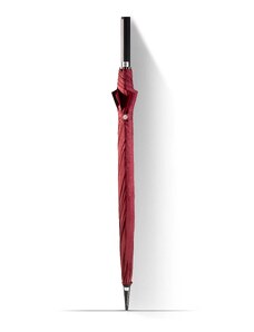 KRAGO Hůlkový deštník Soft Touch burgundské