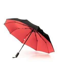 KRAGO Deštník skládací s dvojitým baldachýnem červený