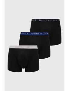 Tommy Hilfiger pánské boxerky 3pack černé