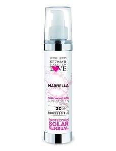 Sezmar Love 30 SPF Přírodní hydratační sprej na opalování - marbella 100 ml