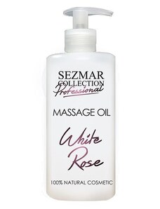 Sezmar Professional Přírodní masážní olej bílá růže 500 ml