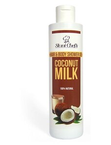 Stani Chef's Přírodní sprchový gel na vlasy a tělo kokosové mléko 250 ml