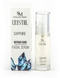 SM Collection Přírodní obličejové obnovující gel sérum safír 30 ml