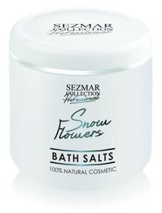 Sezmar Professional Přírodní koupelová sůl sněžné květy 500 gr