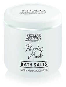 Sezmar Professional Přírodní koupelová sůl perla & pižmo 500 g