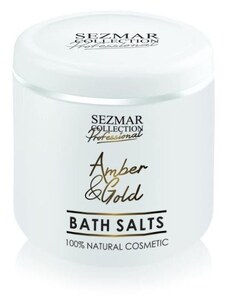 Sezmar Professional Přírodní koupelová sůl jantar & zlato 500 g