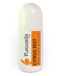 NATURALLY Přírodní deodorant rollon krém citrus zest 50 ml