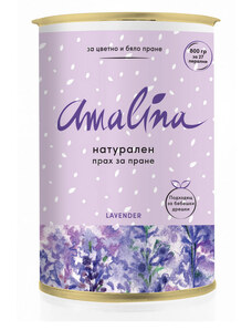 AMALINA Přírodní levandulový prací prášek na barevné prádlo 0,8 kg