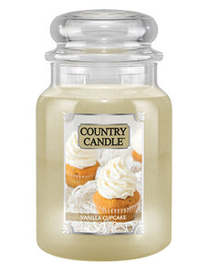 Country Candle Vonná Svíčka Vanilla Cupcake, 652 g