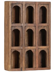 Hoorns Dřevěná nástěnná skříňka Gru 51 x 14 cm