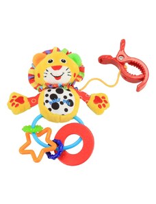 Plyšová hračka s chrastítkem Baby Mix gepardík