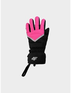 4F Dívčí lyžařské rukavice Thinsulate - fuchsiové