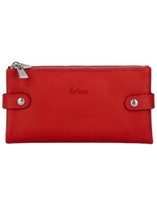 Dámská kožená peněženka červená - Katana Mullina červená