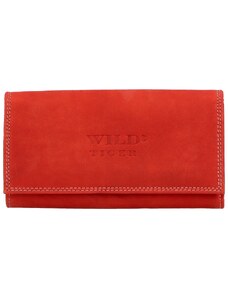Wild Tiger Dámská kožená peněženka Wild, jasně červená