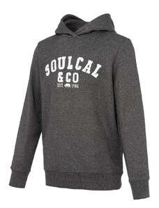 pánská mikina SOULCAL - DK CHARCOAL - L