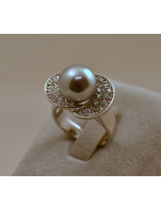 Šperky krásné Stříbrný prsten Dania