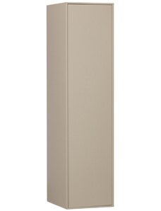 Hoorns Světle šedá borovicová šatní skříň Grau 200 x 50 cm