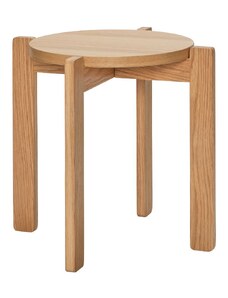 Dubový odkládací stolek Hübsch Always 42 cm