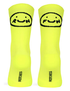 Pacific and Co Smile Run Socks Neon