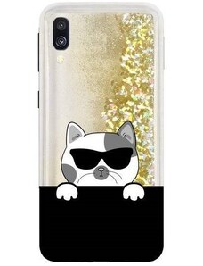 CaseGadget CaseGadget přesýpací pouzdro pro Samsung Galaxy A40 zlatá