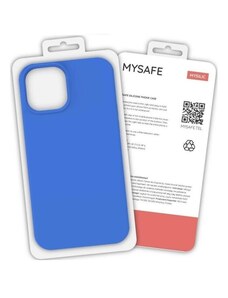 MySafe Silikonové pouzdro pro Apple iPhone 13 modrá