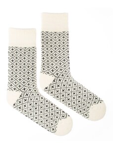 Fusakle Vlněné ponožky Vlnáč Plusko světlé