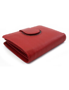 Červená dámská kožená peněženka Amanda