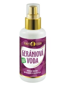 PURITY VISION Bio Gerániová voda 100 ml