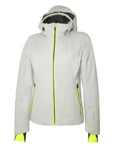 Zero RH+ LOGO II ECO W JACKET grey/acid green dámská lyžařská bunda šedá/žlutozelená S/36