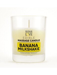 Sezmar Love Přírodní masážní svíčka banán 100 ml