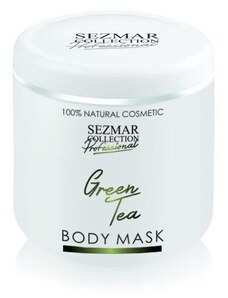 Sezmar Professional Přírodní maska na tělo a obličej zelený čaj 500 ml