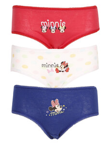 3PACK dívčí kalhotky E plus M Minnie vícebarevné (52 33 9879) 116