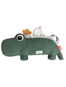 Zelená látková hračka s aktivitami Done by Deer Croco