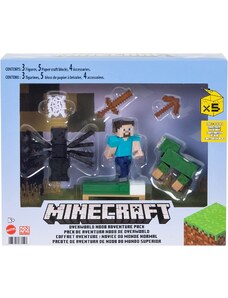 Mattel Minecraft Owerworld NOOB adventure pack
