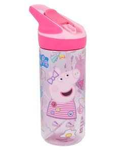 Storline Tritanová lahev na pití PEPPA PIG růžová 620 ml