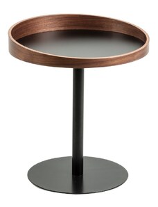 Ořechový odkládací stolek Kave Home Kaori 46 cm