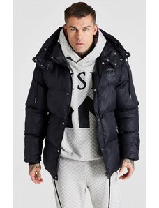 Messi x Sik Silk Puffer Jacket Black