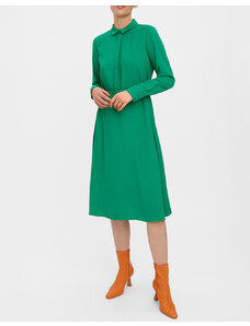 VERO MODA VMNOVA L/S CALF DRESS WVN BTQ