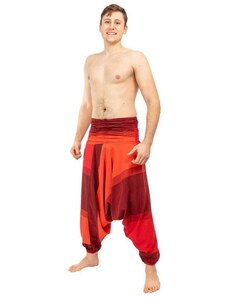 Pánské harémové kalhoty Telur Red