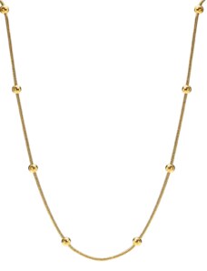 ORNAMENTI Pozlacený náhrdelník Tiny Dots gold